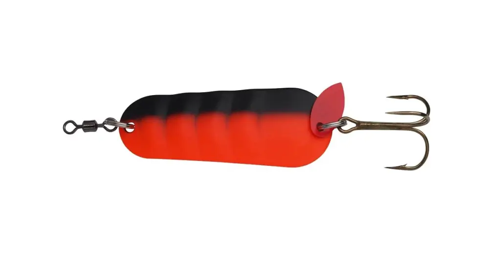 Ihned K Objednání Abu Garcia Plandavka Atom Spoon Sinking Black And Red - 7,5 cm 20 g