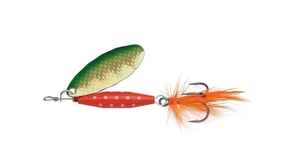 Akční Cena Abu Garcia Třpytka Reflex Red Sinking Green Flash - 4,5 cm 7 g