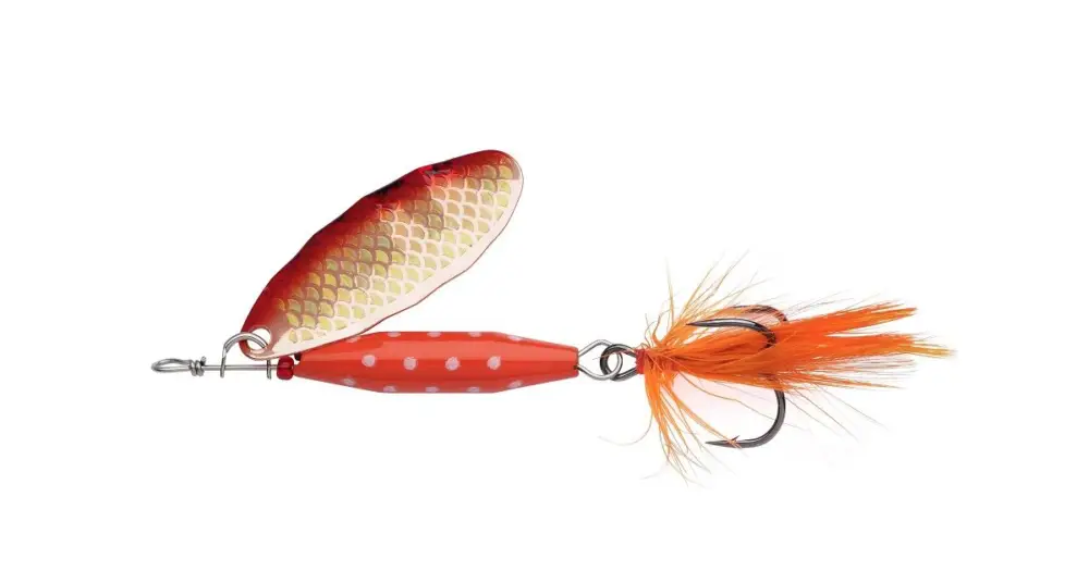 Novinka Abu Garcia Třpytka Reflex Red Sinking Red Flash - 5,7 cm 12 g