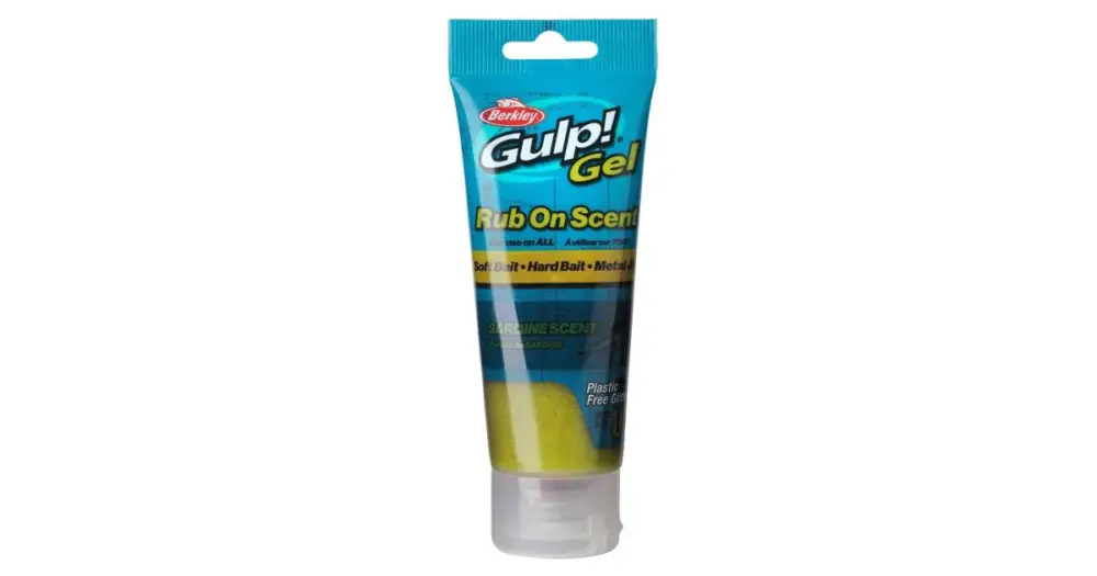 Berkley Powerbait Gulp! Gel 80 ml - Sardine Yellow Silver Flake Zlevněný