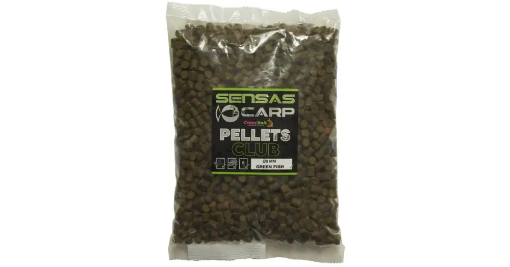 Super Cena Sensas Pelety Club Green Fish 800 g - 4 mm