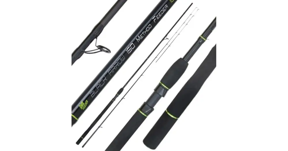 Doprava Zdarma Sensas Prut Black Arrow Method Feeder 150 3 m 50 g 2+2 Díly