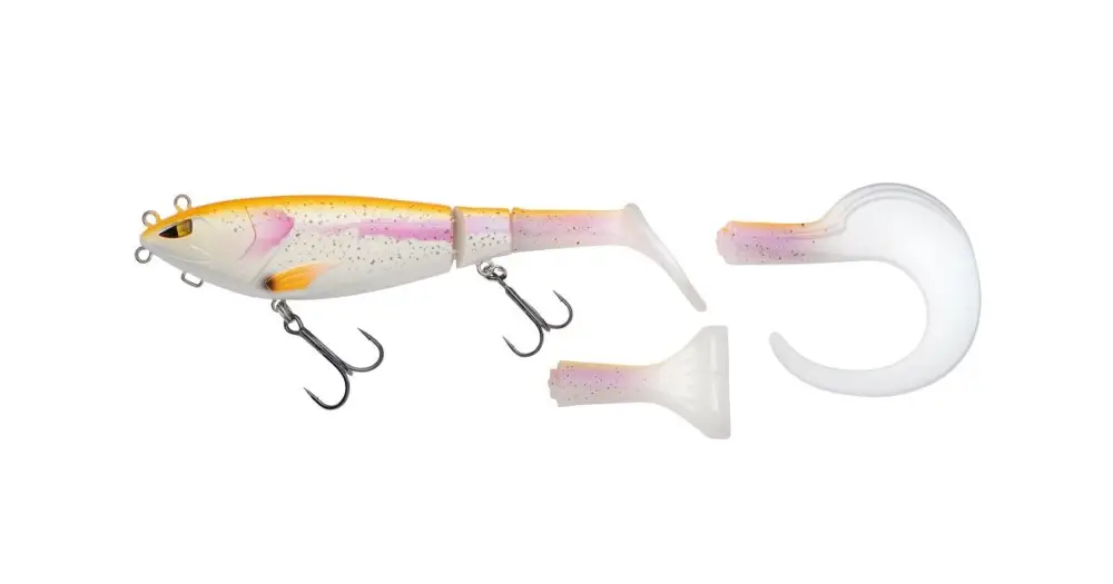 Berkley Wobler Zilla Tailswinger Sinking Albino Trout - 18 cm 56 g Speciální Cena