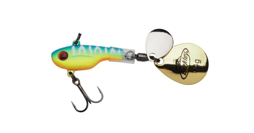 Horká Nabídka Berkley Nástraha Pulse Spintail Sinking Blue Chart - 7,5 cm 21 g