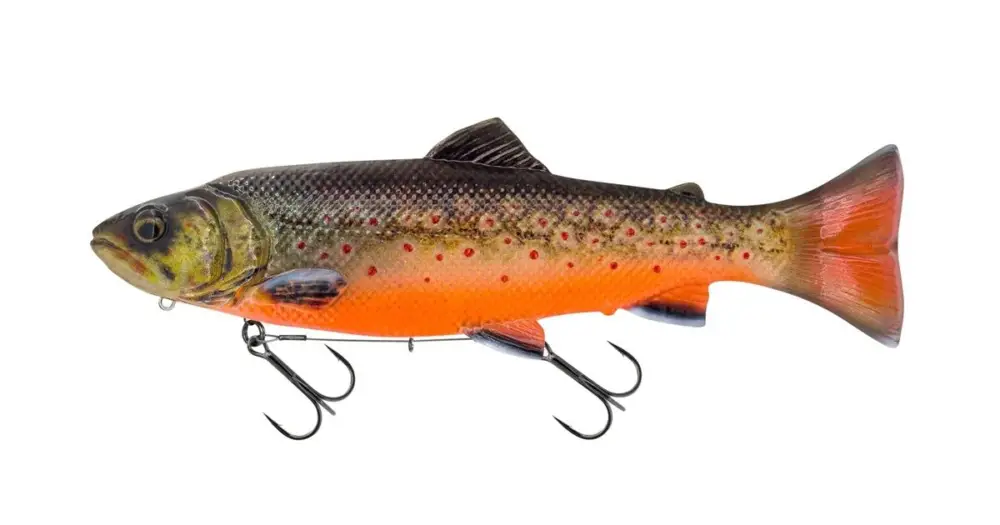 Nízká Cena Savage Gear Gumová Nástraha 3D Line Thru Pulsetail Trout Slow Sinking Arctic Char - 16 cm 51 g