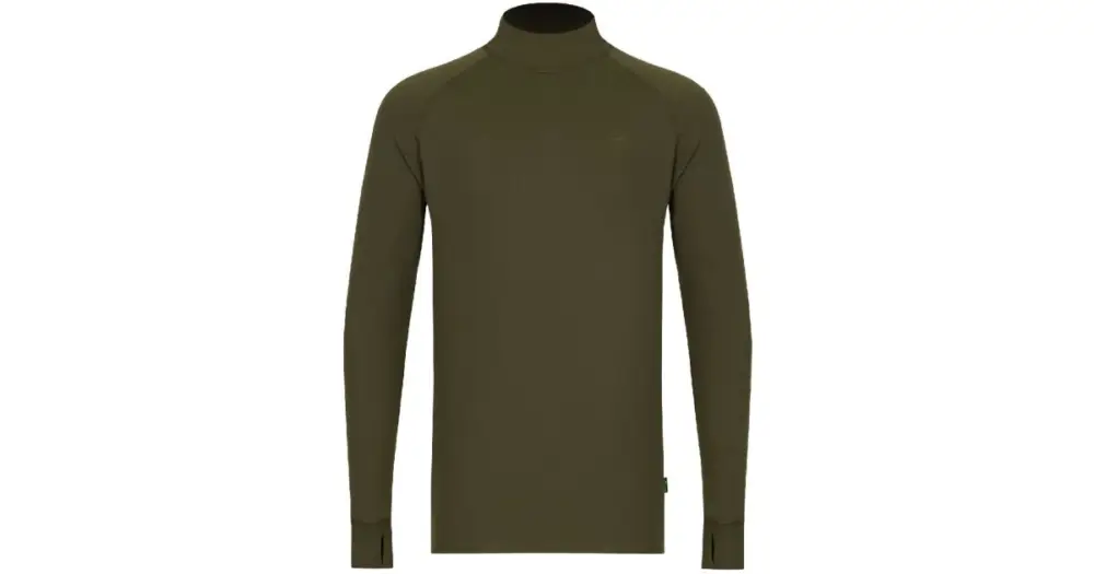 Poslední Šance Korda Termo Prádlo Mock Neck Thermal LS Shirt Dark Olive