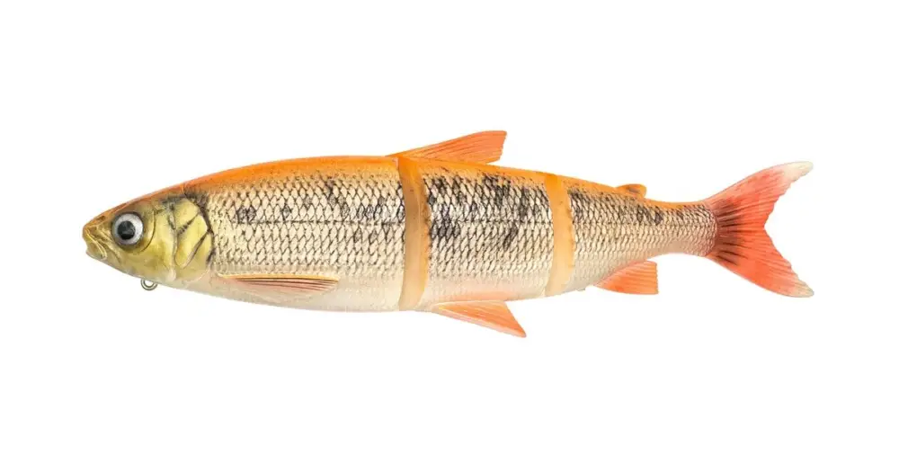 Savage Gear Gumová Nástraha 3D Line Thru Whitefish Moderate Sinking Golden Albino Cenový Hit