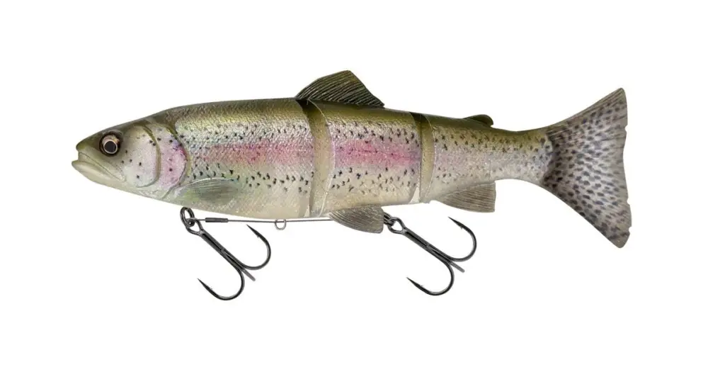Aktuální Savage Gear Gumová Nástraha 3D Line Thru Trout Clear Rainbow Trout - 15 cm 40 g