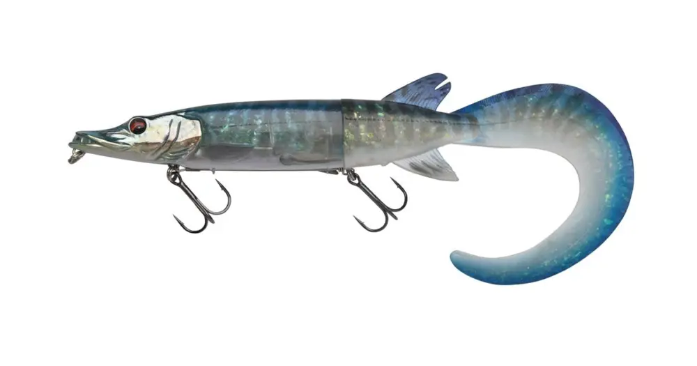 Savage Gear Gumová Nástraha 3D Hybrid Pike Slow Sinking Blue Pike - 25 cm 100 g Sezónní Sleva