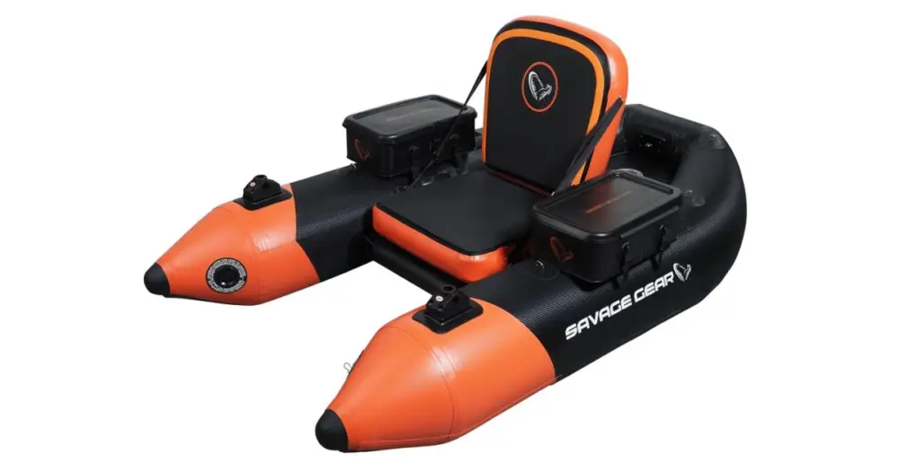 Savage Gear Belly Boat High Rider Carbon Optix Pro-Motor Belly Boat 185 cm Levný