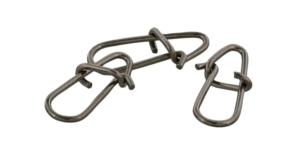 Ověřený Westin Karabinka Drop Snap Black Nickel 10 ks - L 44 kg
