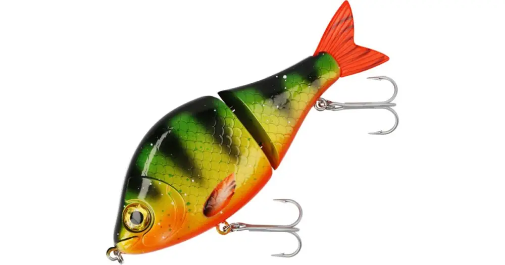 Finální Výprodej Mikado Wobler MFT Swimbait Slow Sinking Hot Perch - 10 cm 41 g