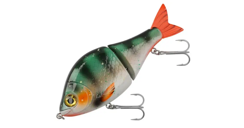 Značkový Mikado Wobler MFT Swimbait Slow Sinking Perch - 10 cm 41 g