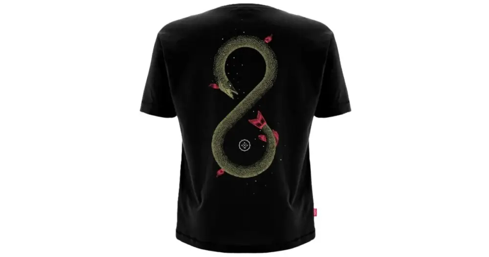 Kumu Tričko Ouroborus - XXXL Cenová Bomba