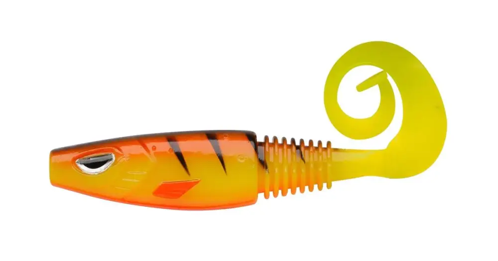 Berkley Gumová Nástraha Sick Curl Hot Yellow Perch Novinka
