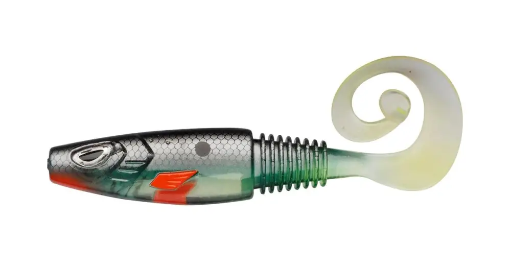 Berkley Gumová Nástraha Sick Curl Blue Shiner - 12 cm Nejlepší Volba