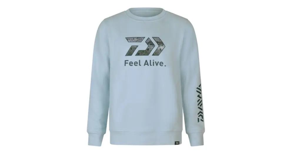 Cenová Bomba Daiwa Mikina D-Vec Hoodie Crew Neck Trout - XL
