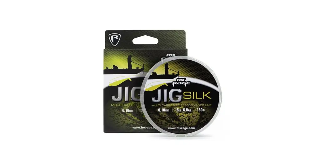Značkový Fox Rage Splétaná Šňůra Jig Silk 150 m - 0,21 mm 35 lb