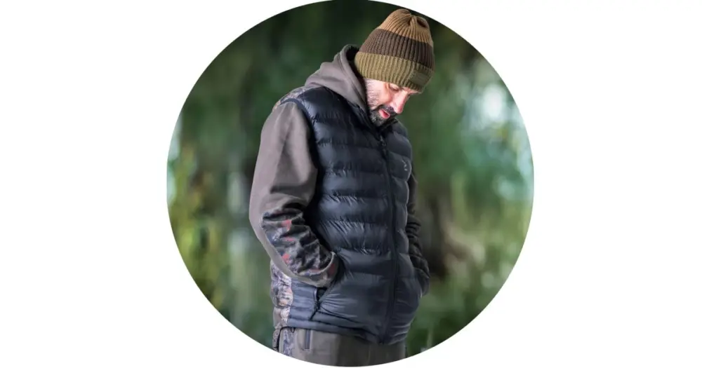 One More Cast Vesta Splash Camo Knight Gilet - XXL Finální Výprodej