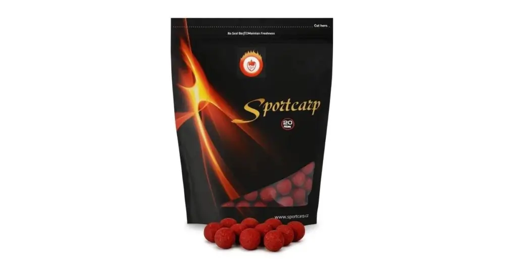 Sportcarp Boilies Jahoda - 20 mm 800 g Tovární Cena
