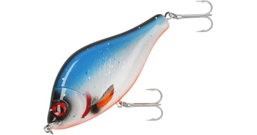 Mikado Wobler MFT Jerk Sinking Blue Roach - 10 cm 51 g Ihned K Objednání