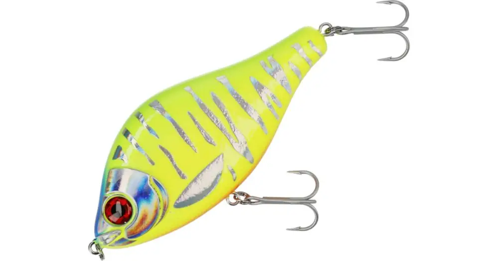 Mikado Wobler MFT Jerk Suspending Holo Tiger - 10 cm 42 g Ověřený