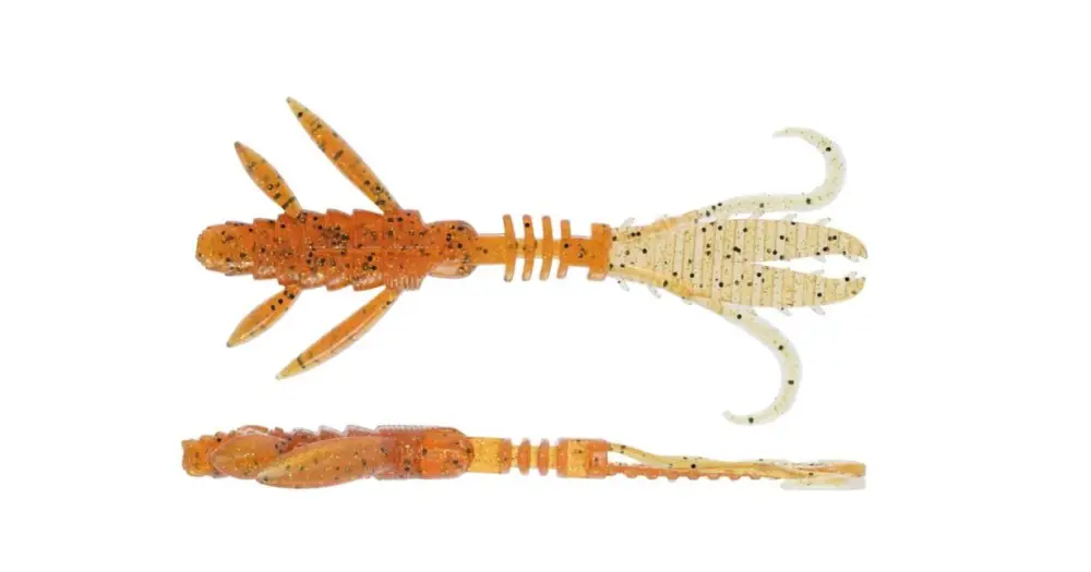 Finální Výprodej Westin Gumová Nástraha CreCraw Ripplr Creaturebait Motoroil Pepper 9,5 cm 4 g 4 ks