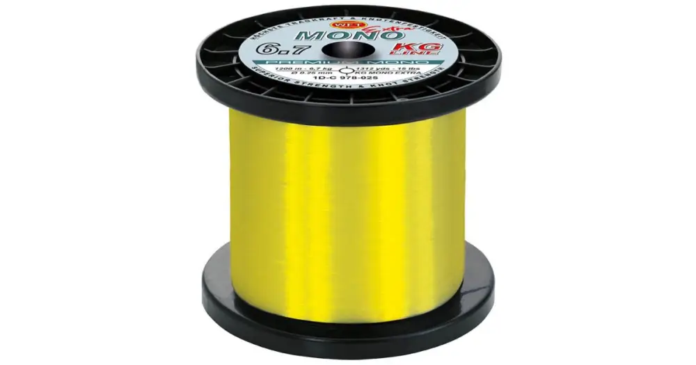 Must-Have WFT Vlasec KG Mono Extra Neon Yellow 1200 m - 0,40 mm 14,8 kg