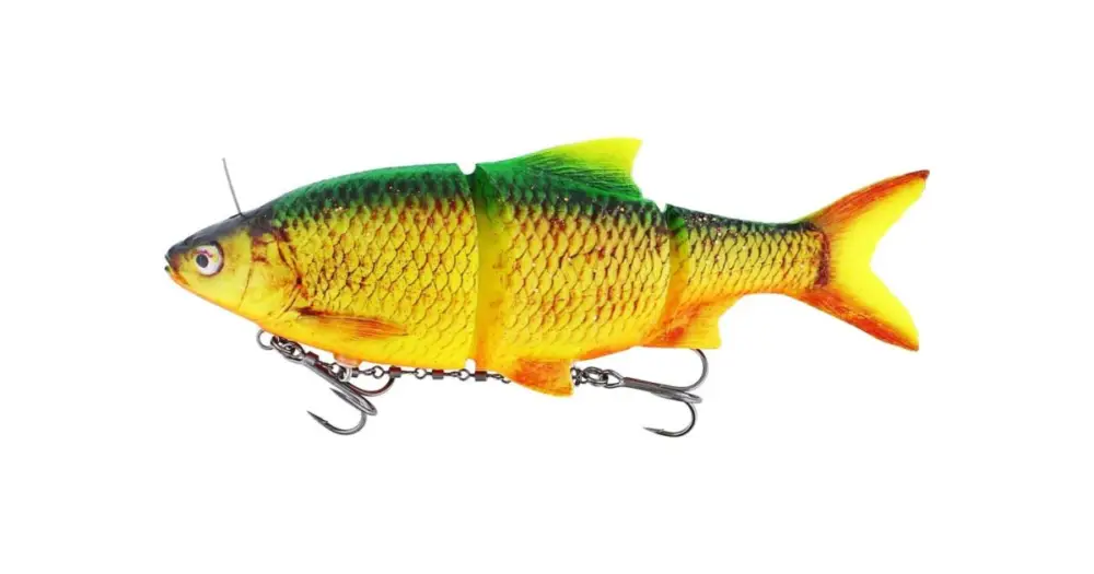 Westin Gumová Nástraha Ricky The Roach Inline Sinking Firetiger Rudd 15 cm 52 g Omezená Nabídka