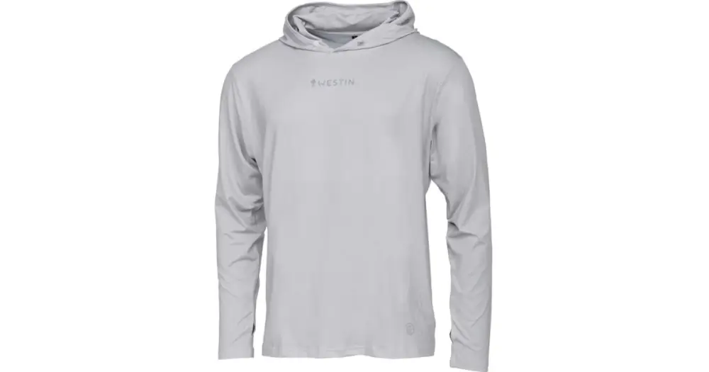Westin Tričko Ledge UPF Hoodie Mist Grey - M Poslední Šance