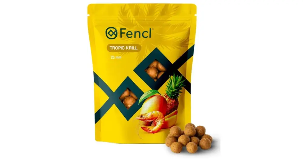 Fencl Boilie Tropic Krill 900 g - 20 mm Cenově Výhodný