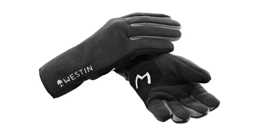 Westin Rukavice Full Fleece Gloves Carbon Black - L Sezónní Sleva