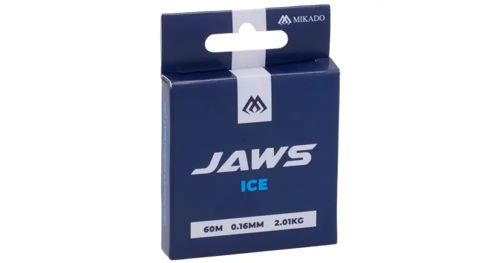 Mikado Vlasec Jaws Ice 60 m - 0,14 mm 1,48 kg Vysoce Kvalitní