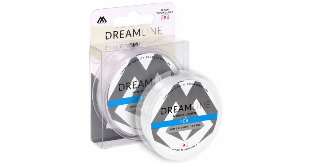 Finální Výprodej Mikado Vlasec DreamLine Ice Průhledný 60 m - 0,08 mm 1,08 kg