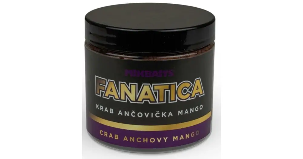 Autentický Mikbaits Obalovací Těsto Fanatica Krab Ančovička Mango 200 g