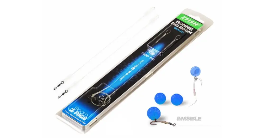 Zfish Návazec Zatavený Ronnie Rig Boom 18 cm 30 lb 2 ks Koupit Online