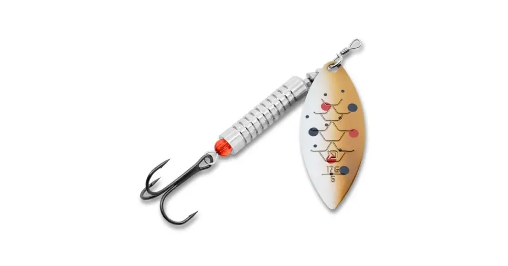 Delphin Třpytka Rotačka Spear Trouty - 17 g Vel. 5 Oblíbený