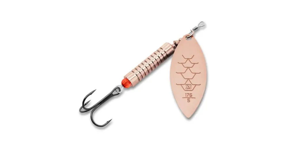 Delphin Třpytka Rotačka Spear Copper - 6,2 g Vel. 1 Akční Nabídka