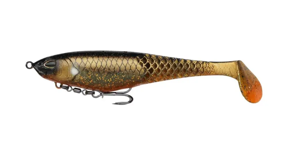 Berkley Gumová Nástraha PowerBait Cullshad Shallow Sinking Golden Bream - 12,5 cm 28 g Dokud Zásoby Vydrží