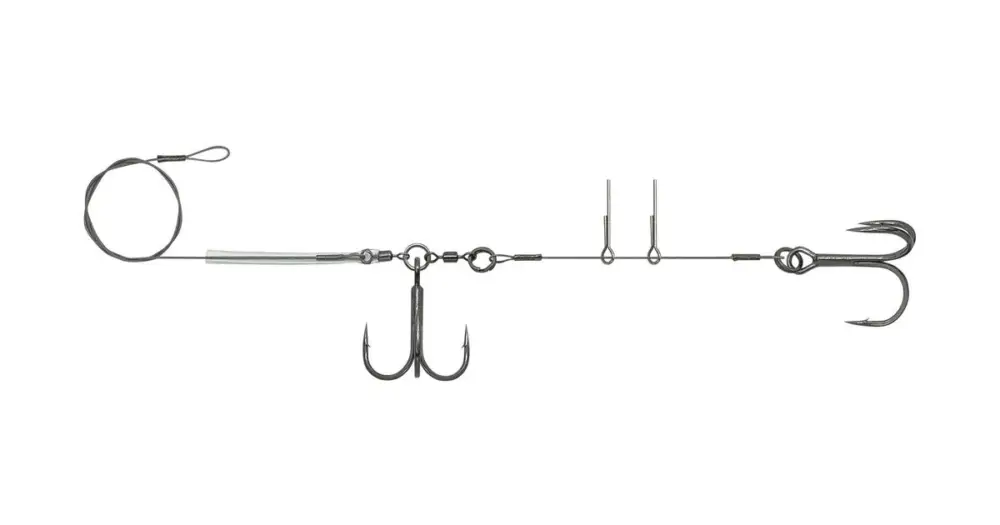Savage Gear Návazec LT Roach Rig - 60 lb 32 cm #3/0 Nízká Cena