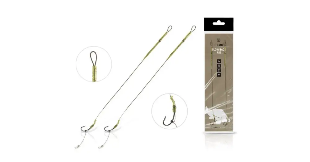 Vrácení Zdarma Delphin Návazec TheEND Blow Back Rig 20 cm 25 lb 2 ks