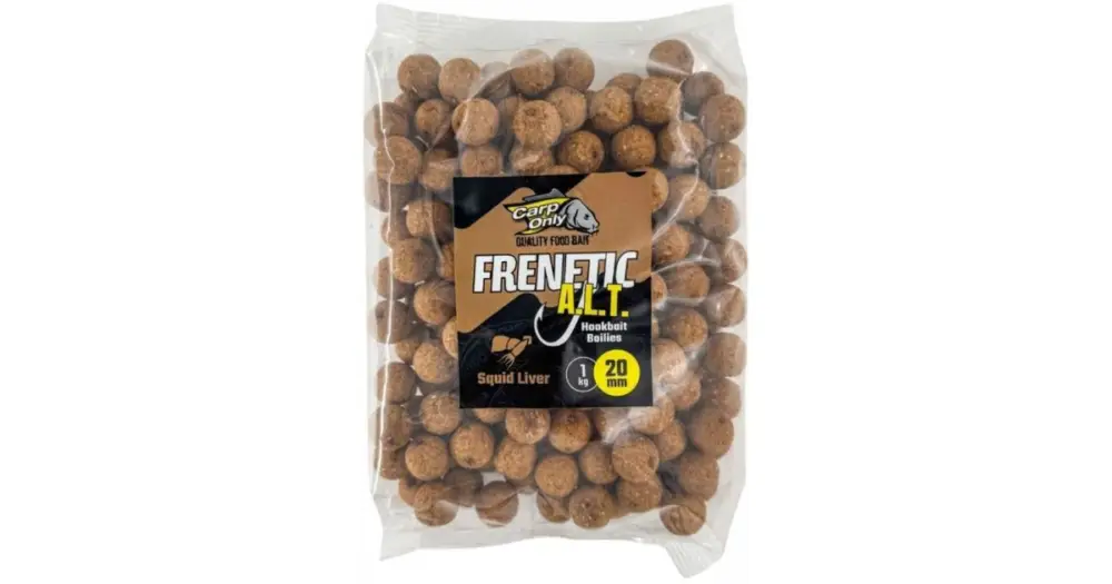 Carp Only Boilies Frenetic A.L.T. Squid Liver 1 kg - 24 mm Časově Omezené