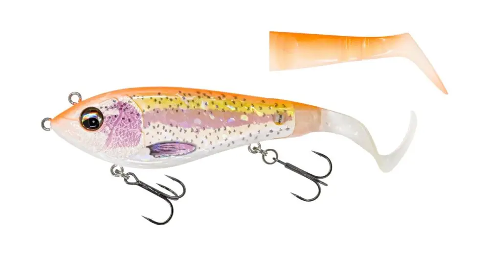 Vysoce Kvalitní Savage Gear Nástraha Deviator Tail Slow Sinking Albino Trout - 20 cm 87 g