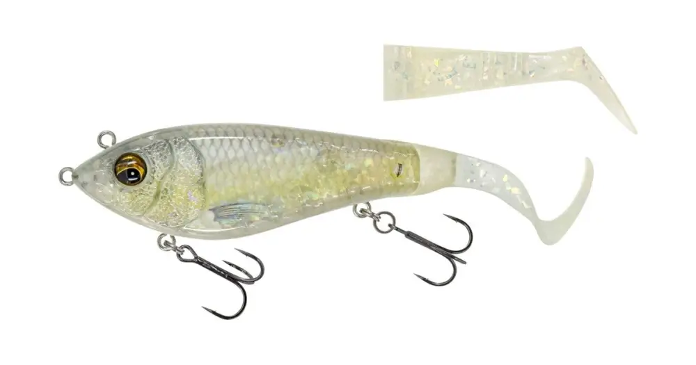 Savage Gear Nástraha Deviator Tail Slow Sinking Ghost Bone - 20 cm 87 g Zlevněný