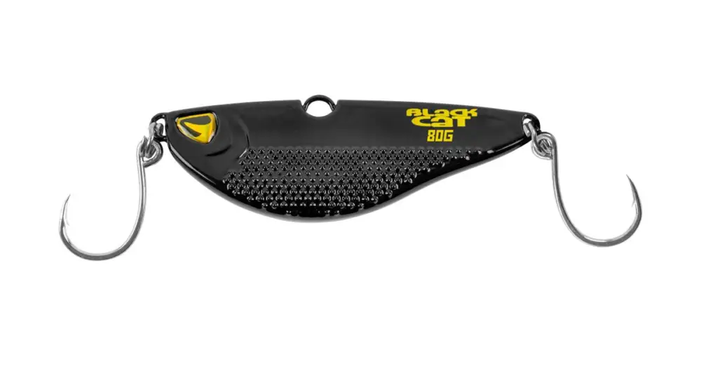 Black Cat Nástraha Heavy Vibe V Lure Black - 12 cm 140 g Pouze Dnes