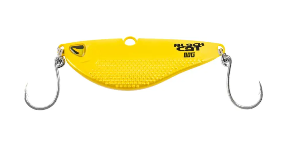 Black Cat Nástraha Heavy Vibe V Lure Yellow - 10,5 cm 110 g Nejlepší Volba