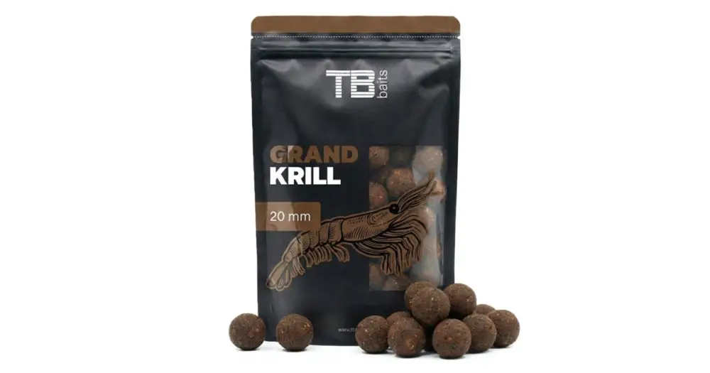 TB Baits Boilie Grand Krill - 1 kg 24 mm Rychlé Dodání