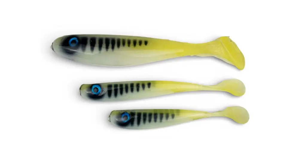 Nejprodávanější Yaccuza Gumová Nástraha Hand Made Killer Airbrush Yellow White Tiger