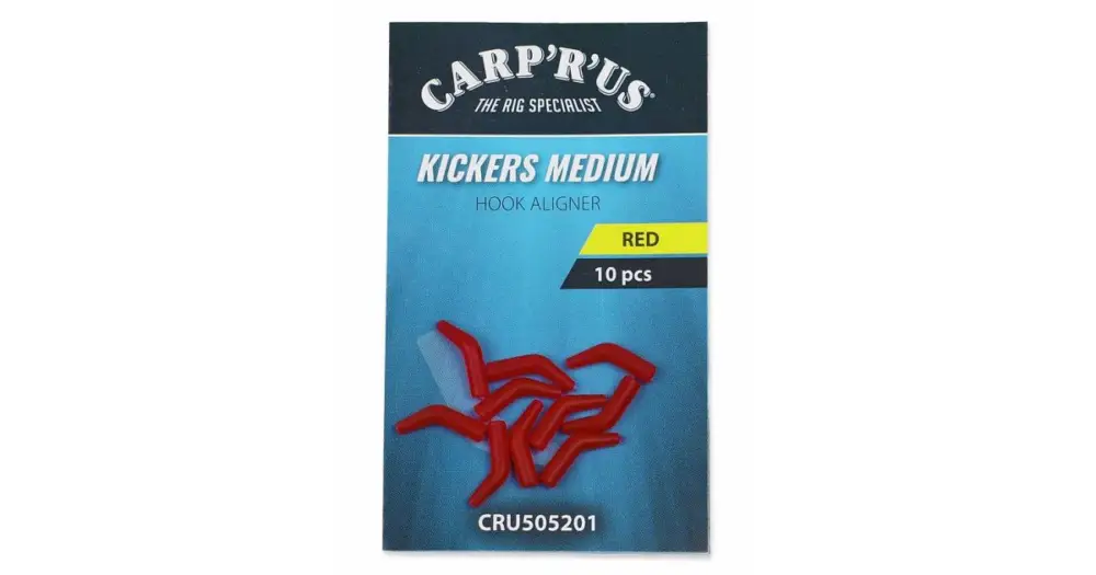 Levný Carp'R'Us Rovnátko Kickers Red 10 ks - Medium