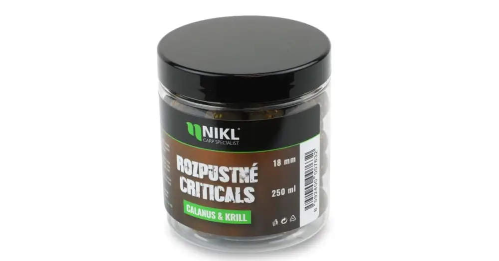 Vrácení Zdarma Nikl Rozpustné Criticals Boilie Calanus & Krill 250 ml